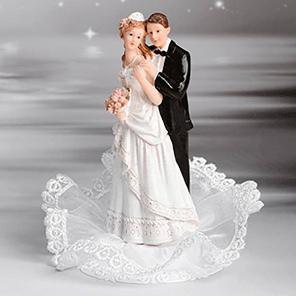Sujet mariage volant et bouquet