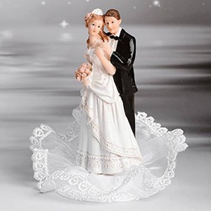 Sujet mariage volant et bouquet