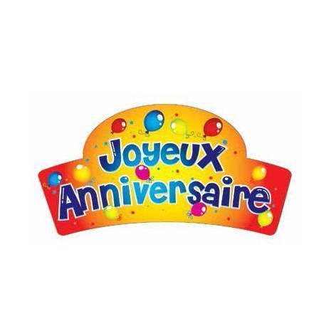 Banderole anniversaire - x4