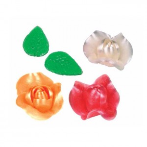 Roses confiseur - x6