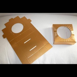 Calage boîte œuf n°2 - x25 - 6 cm
