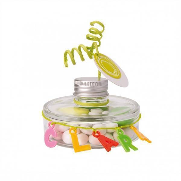 Pot plat en verre