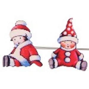 Pince à linge enfant noël