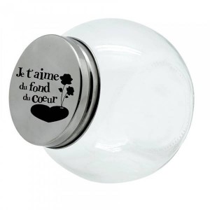 Pot imprimé noir 
