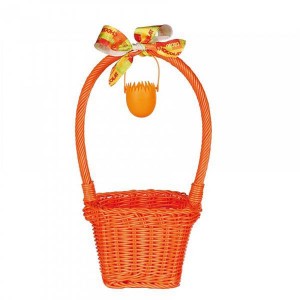 Panier carré anse couleur