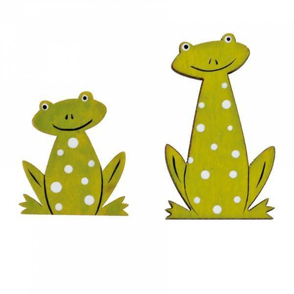 Grenouilles autocollantes - x6