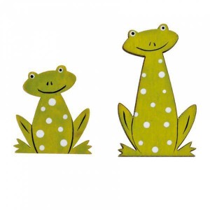 Grenouilles autocollantes - x6