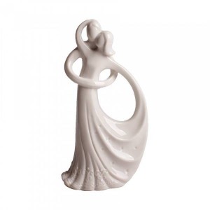 Sujet mariés dentelle dansant