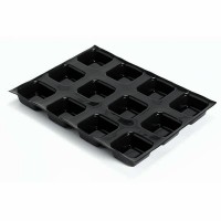Moule à savarins - L 37 x lg 37 - 400 x 300 mm