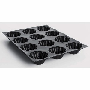 Moule cannelées - D81 x H37 mm - 600 x 400 mm